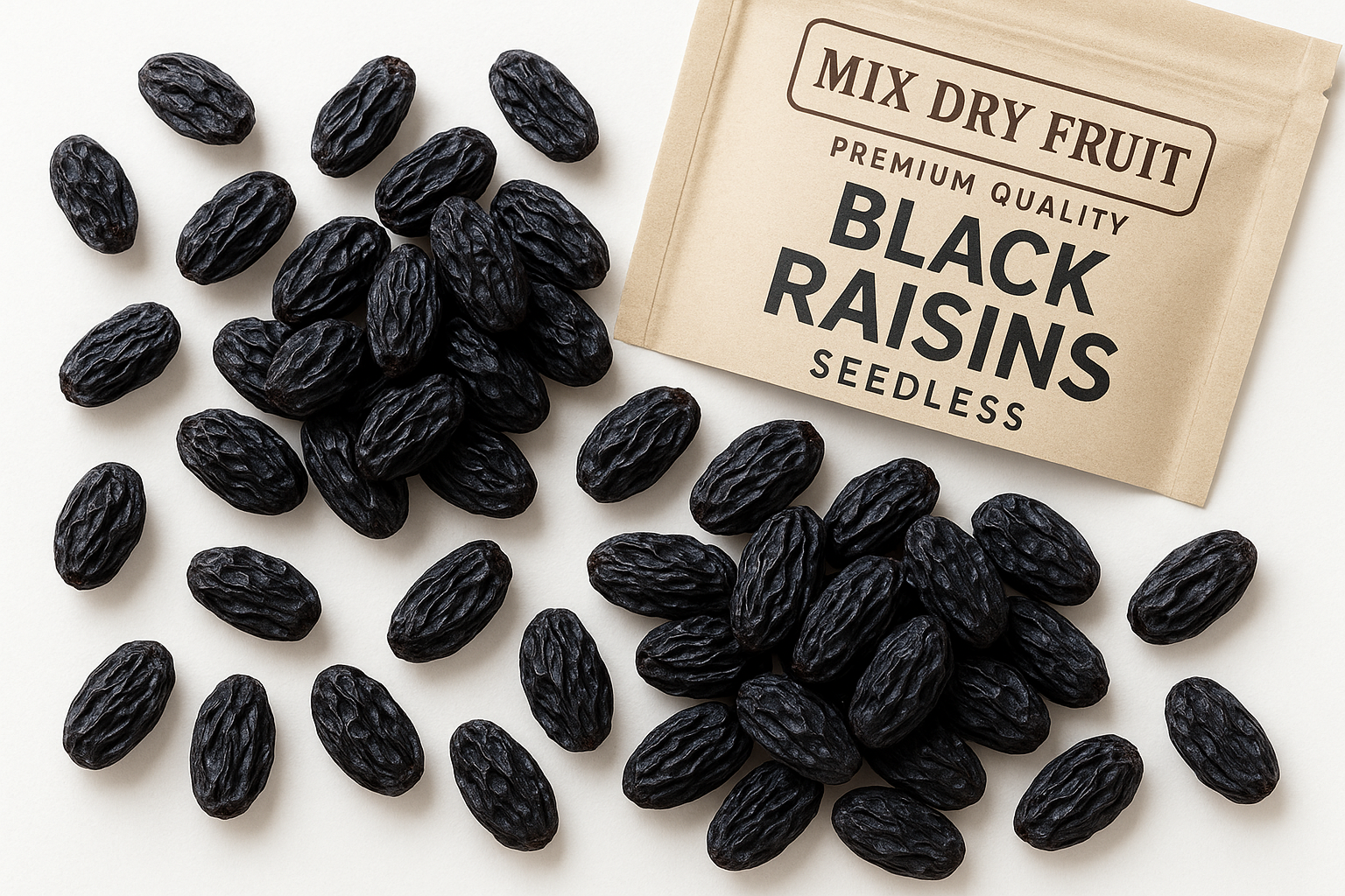 Black Raisins Seedless from Mix Dry Fruit, kali draksh in english