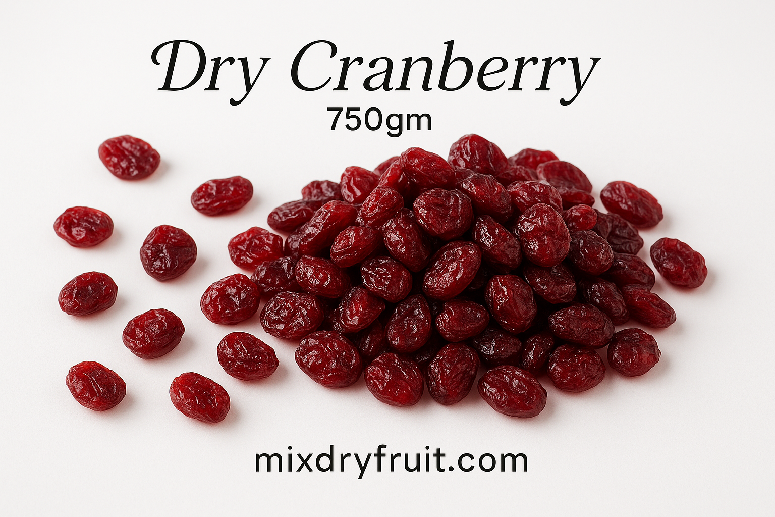 Dry Cranberry 750gm - mixdryfruit.com