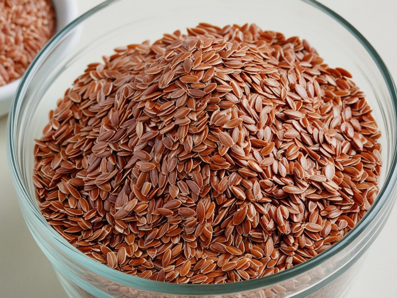 Flax Seeds 500g - Alsi Seeds | Flax Seeds for Hair Growth | Raw Seeds for Eating | Source of Iron & Dietary Fibre | Rich in Protein