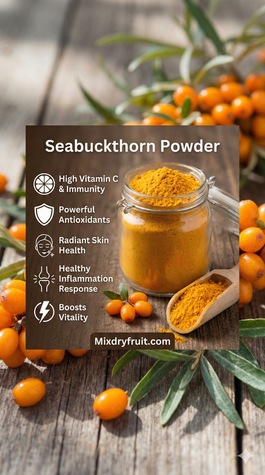 Seabuckthorn Powder 250gm | Mixdryfruit.com