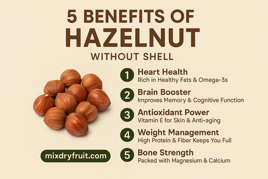 Benefits of Hazelnuts Without Shell