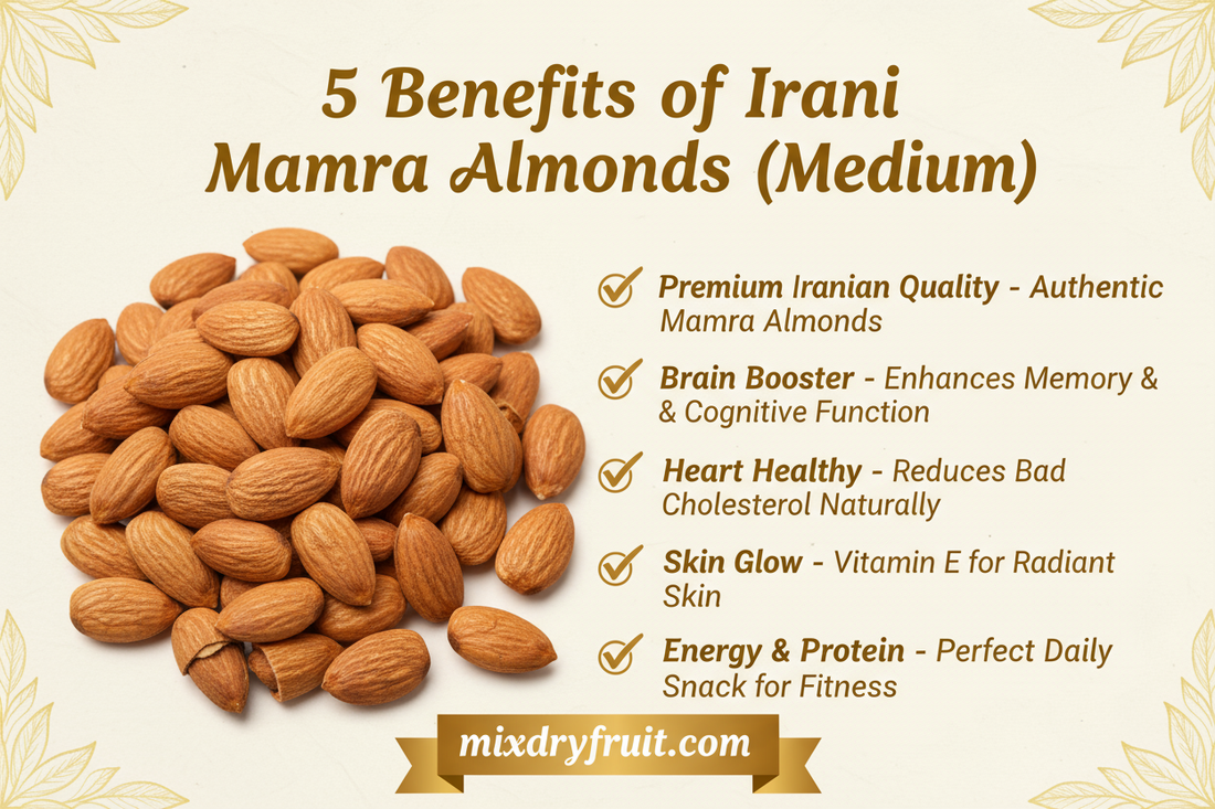 Discover the Rich Benefits of Premium Irani Mamra Almonds