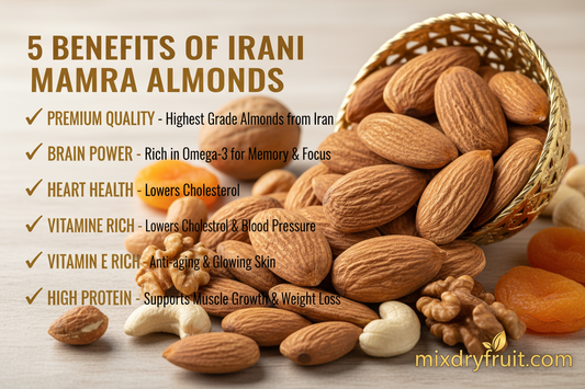Discover the Magic of Premium Irani Mamra Almonds