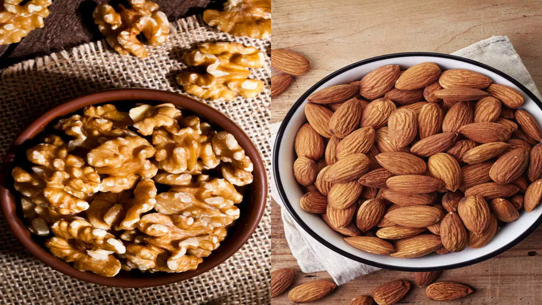 Walnut vs. almonds: Which is healthier and how much to consume?