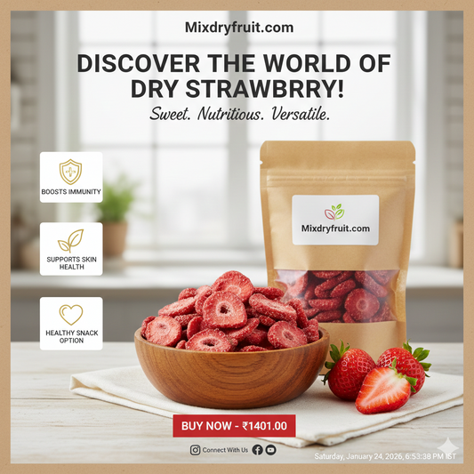 Benefits Of Dried Strawberries