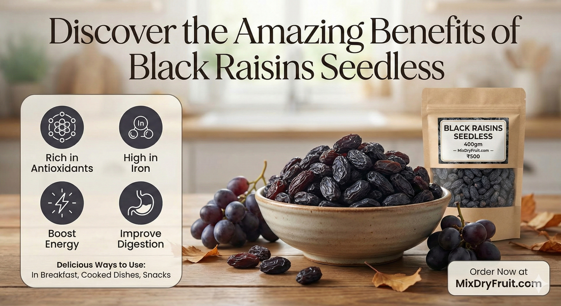 Health Benefits and Delicious Recipes with Black Raisins Seedless