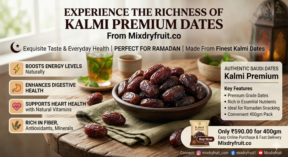 Ramadan Dates Kalmi Premium 400gm Benefits