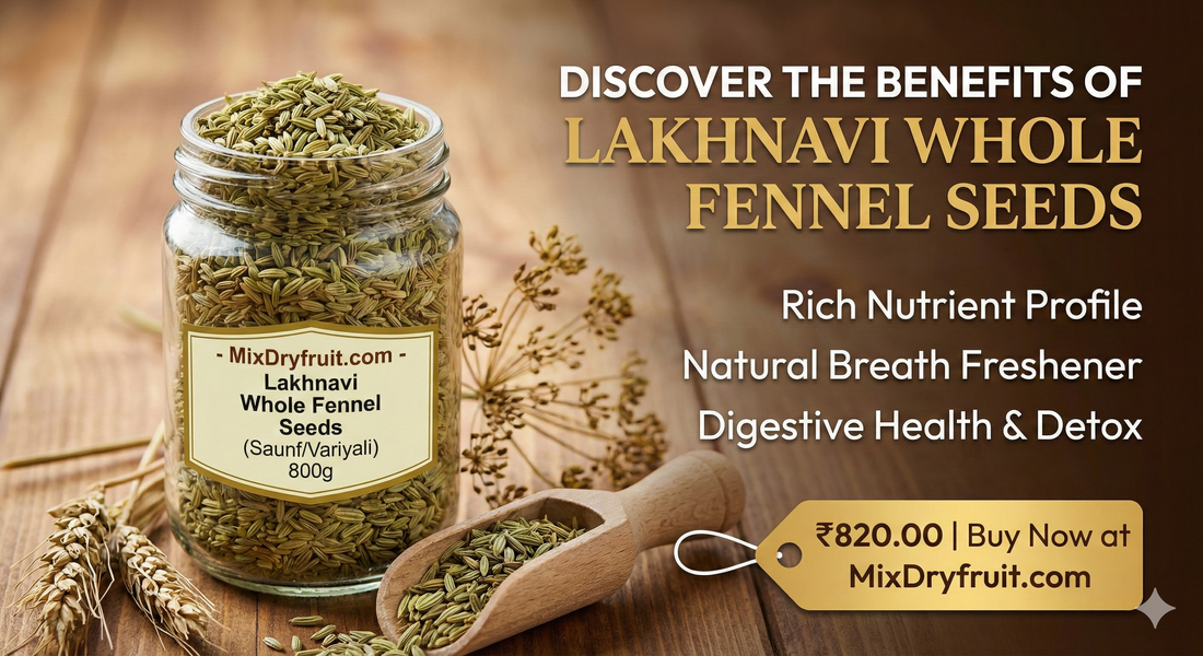 Lakhnavi Whole Fennel Seed Benefits
