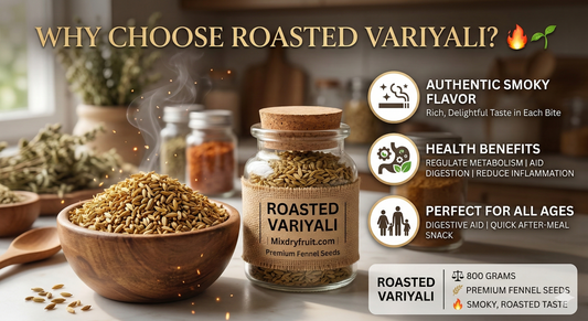 Healthy Snacking: Discover the Benefits of Roasted Variyali