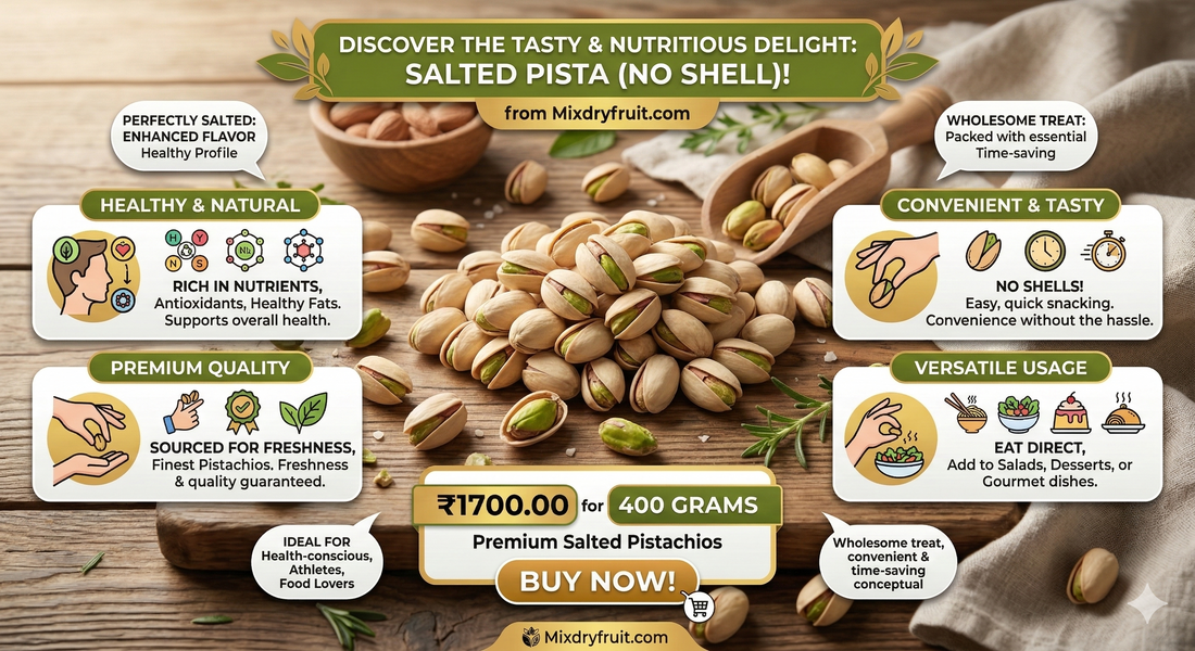 Salted Pista Regular Benefits and Delicious Snacking
