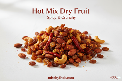 Hot Mix Dry Fruit 400gm - Mixdryfruit.com